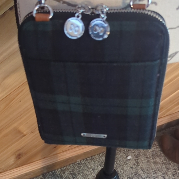 Coco + Carmen Black and Silver Crossbody Bag - Picture 2 of 5